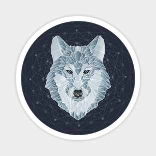 Geometric Wolf Magnet